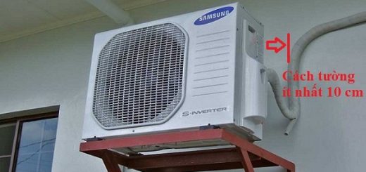 lắp đặt dàn nóng ngoài trời